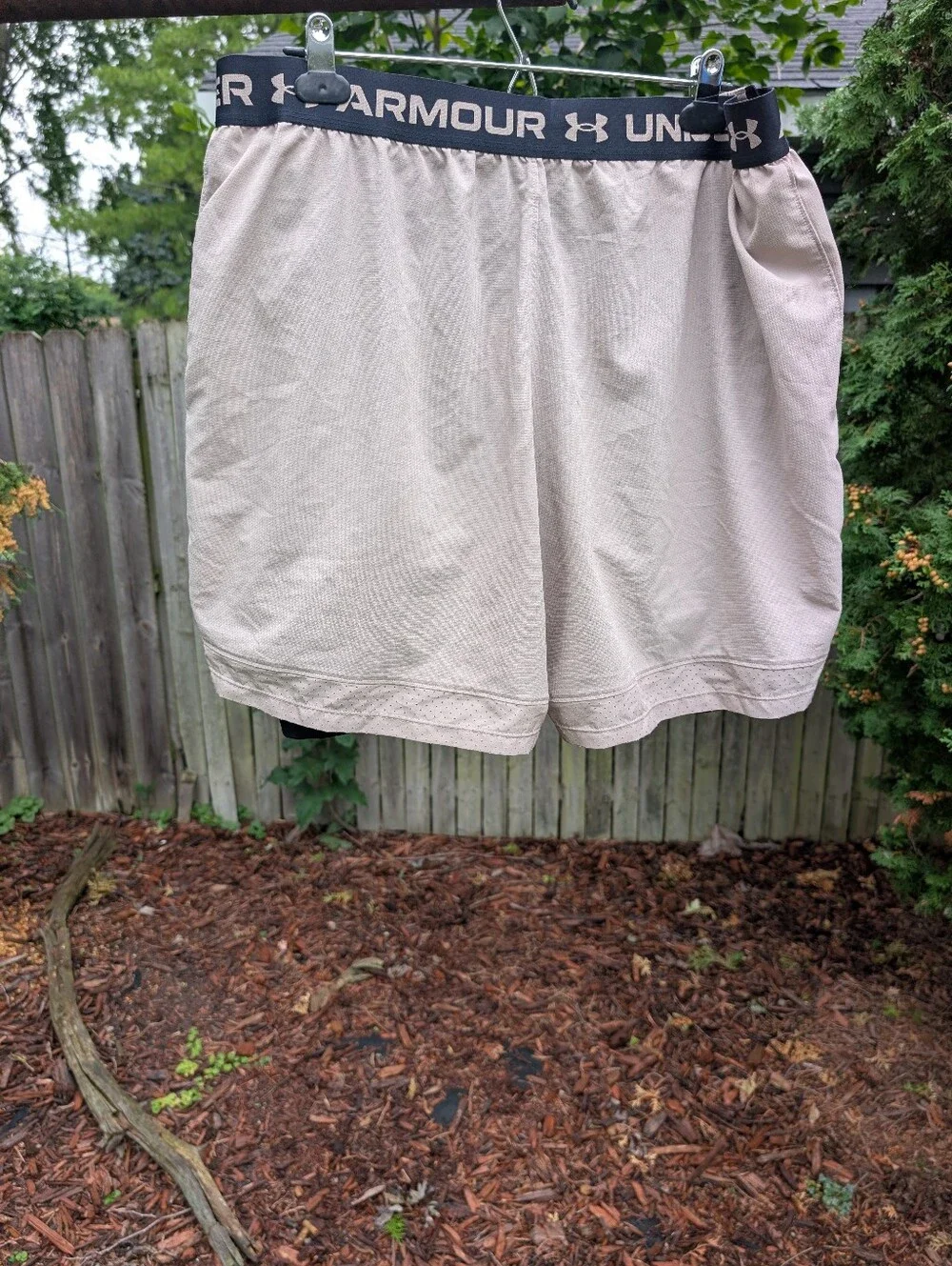 Under Armour Mens Vanish Woven 2-in-1 Shorts Size XXL